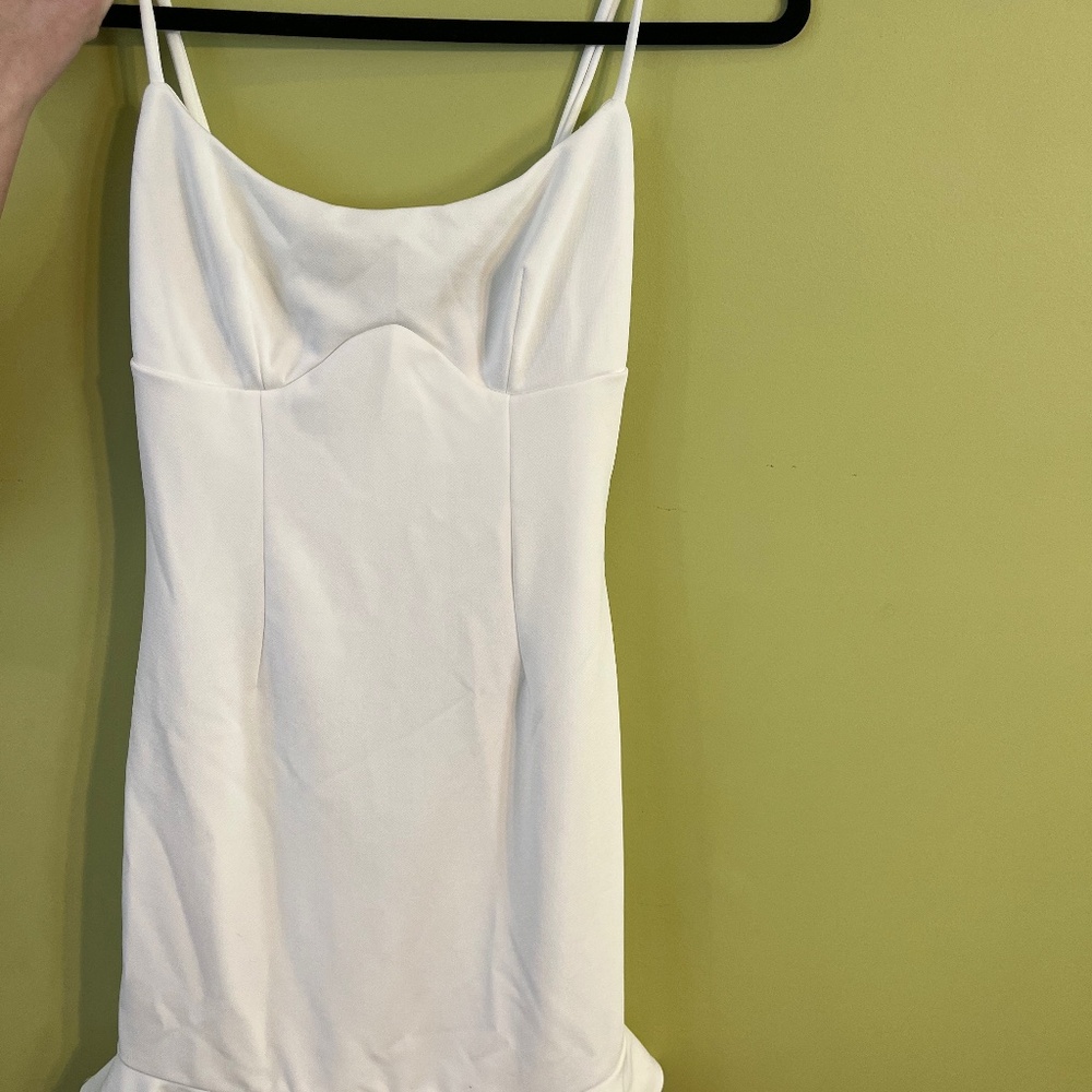 White dress